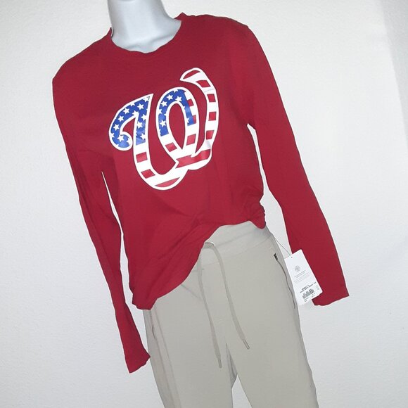 Washington Nationals Baseball Shirt * Long Sleeve * Small * - Picture 8 of 8